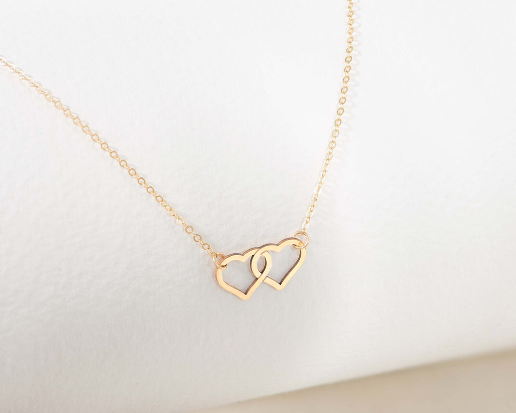 Two Heart 925 Sterling Silver Pendant