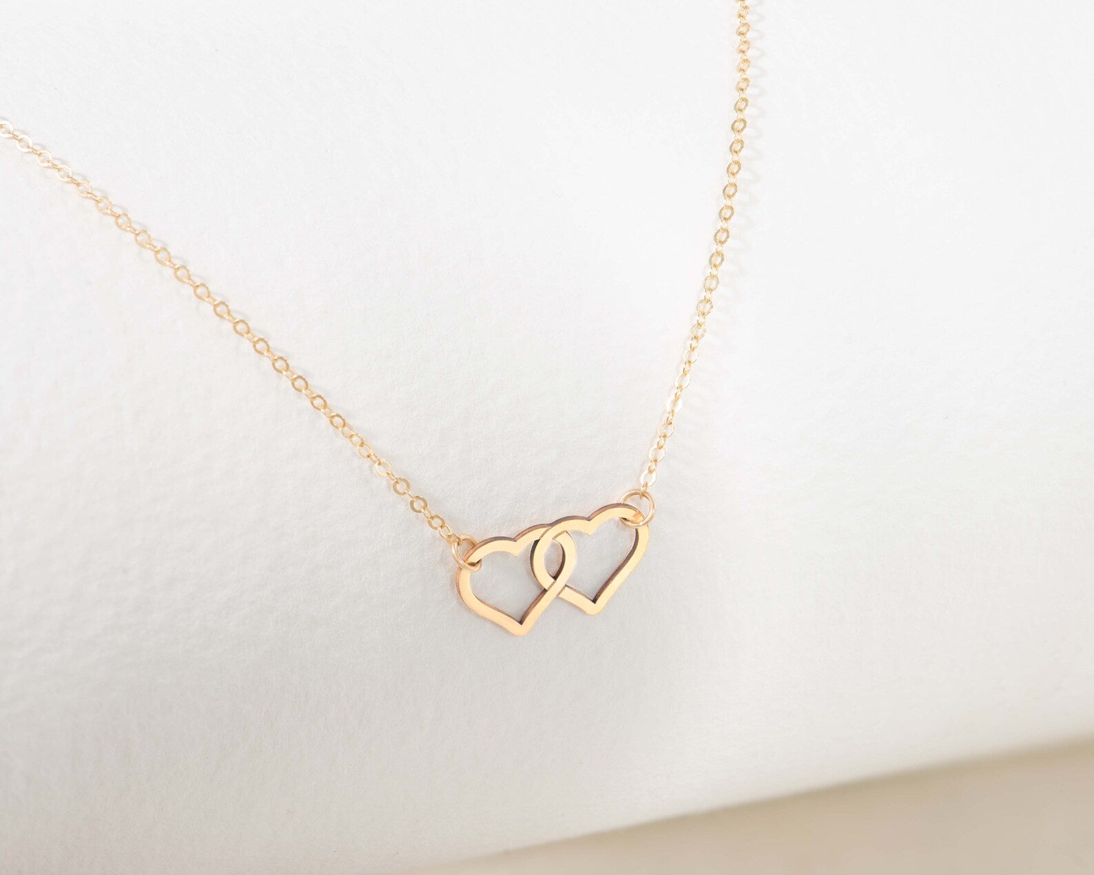 Two Heart 925 Sterling Silver Pendant