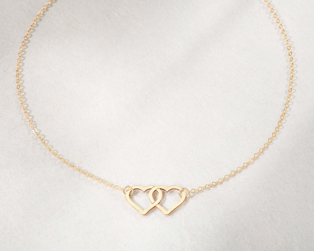 Two Heart 925 Sterling Silver Pendant