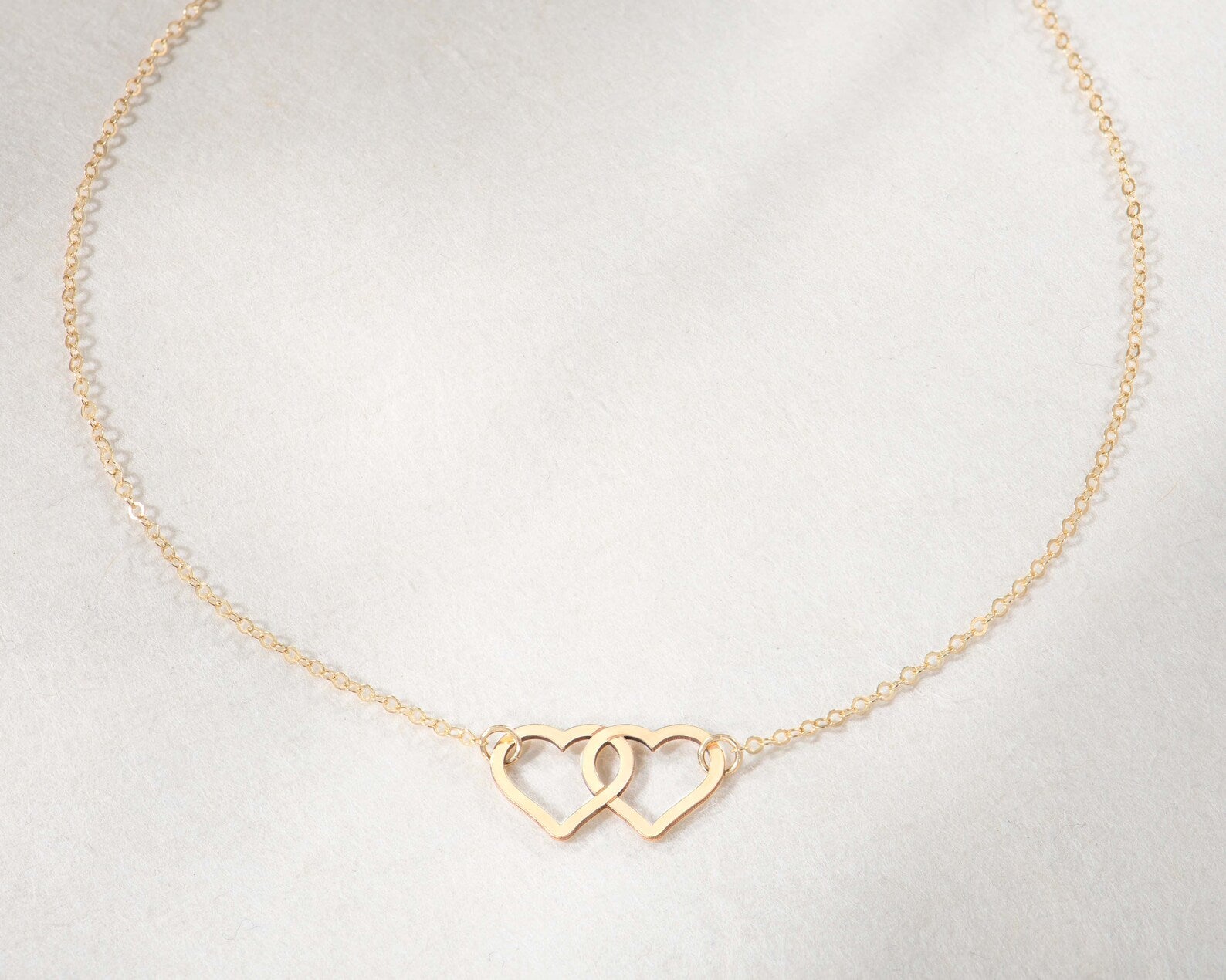 Two Heart 925 Sterling Silver Pendant