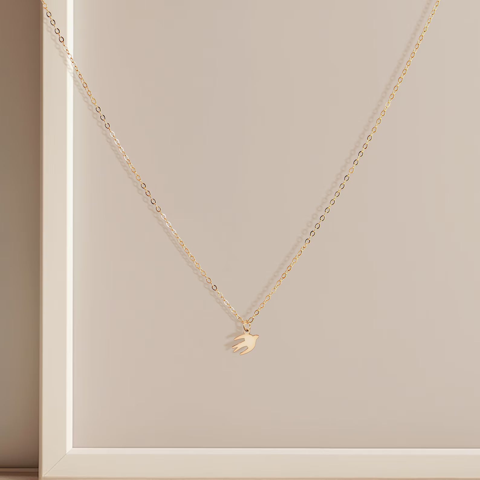 Swallow Bird 925 Sterling Silver Pendant