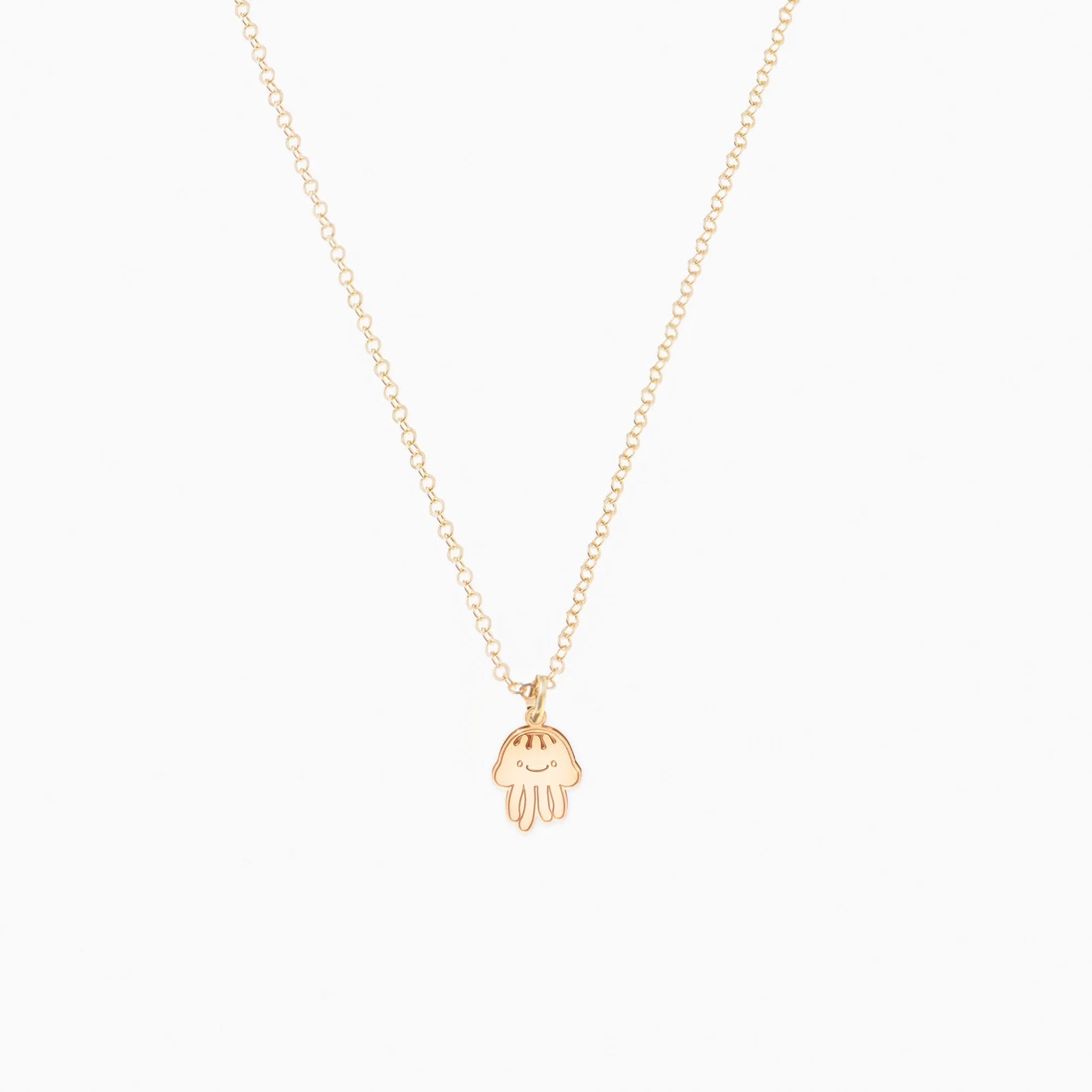 Jellyfish Ocean Jewellery 925 Sterling Silver Pendant