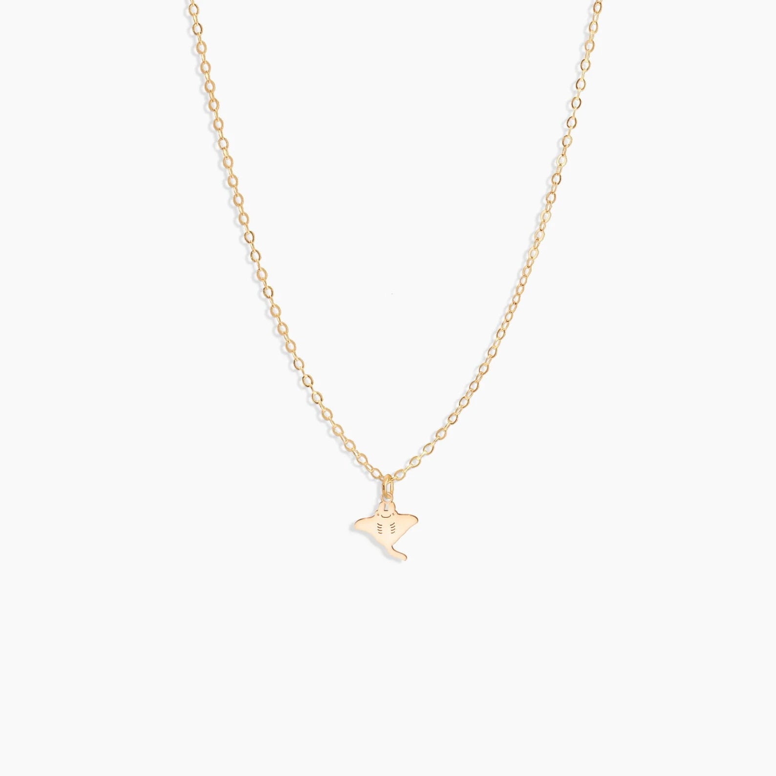 Manta Ray Necklace Stingray 925 Sterling Silver Pendant