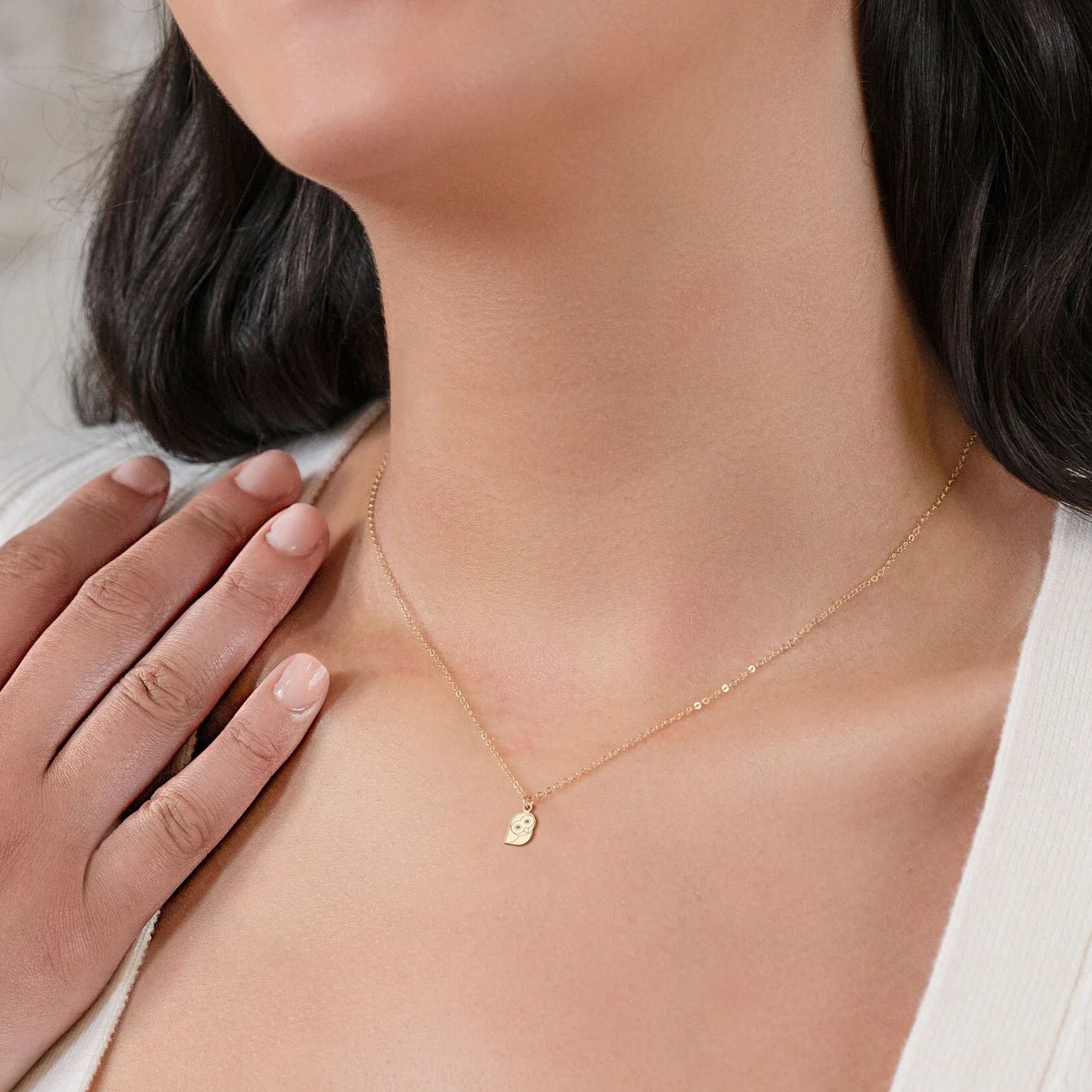 Owl 925 Sterling Silver Pendant