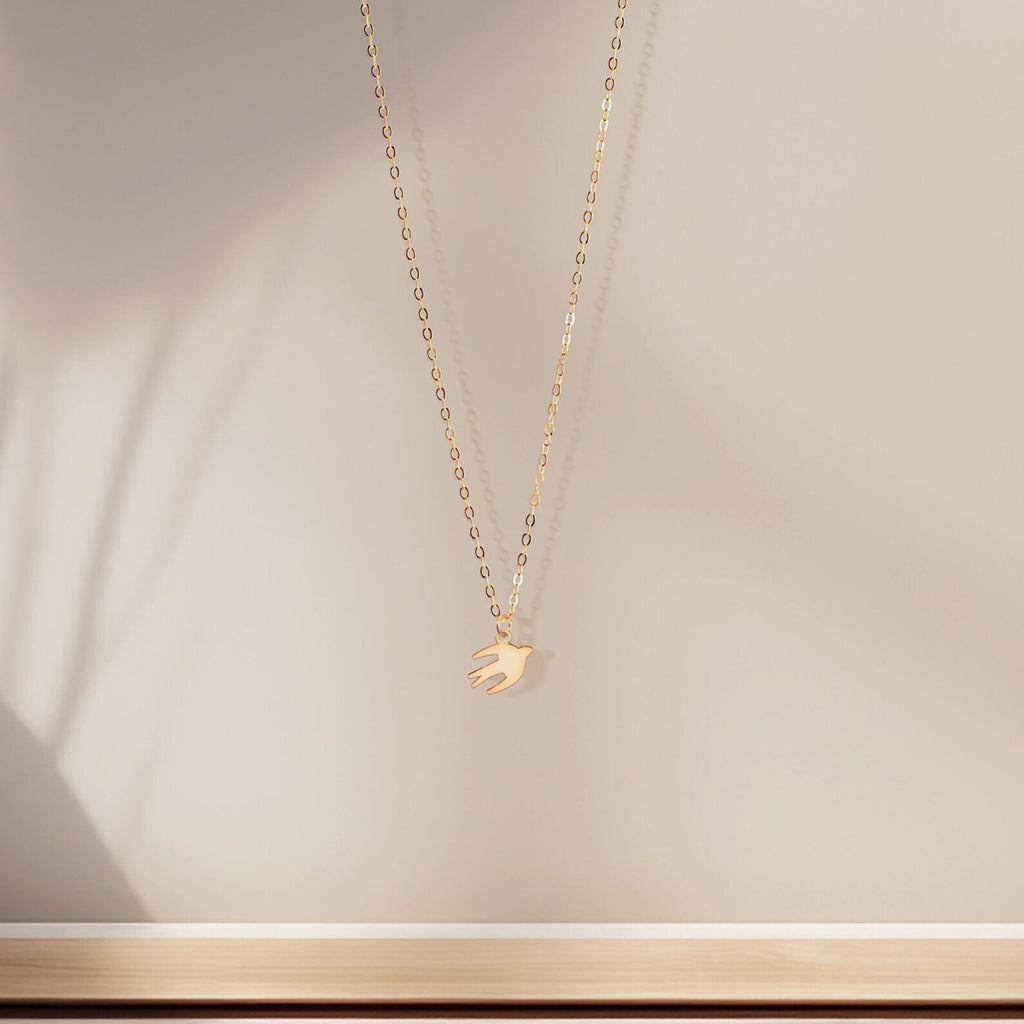 Swallow Bird 925 Sterling Silver Pendant