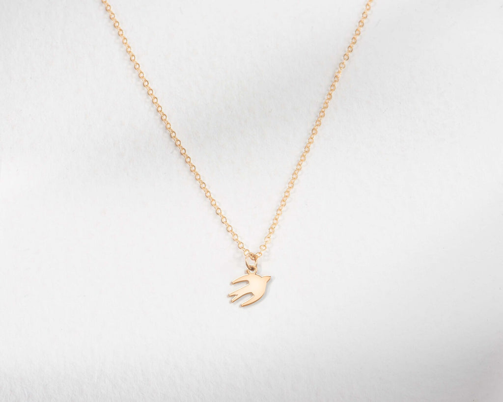 Swallow Bird 925 Sterling Silver Pendant