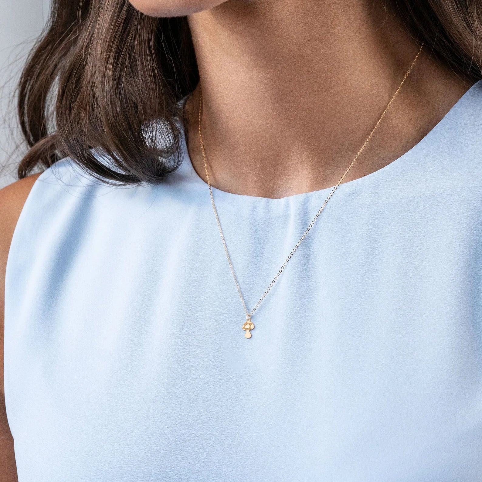 Magic Mushroom 925 Sterling Silver Pendant