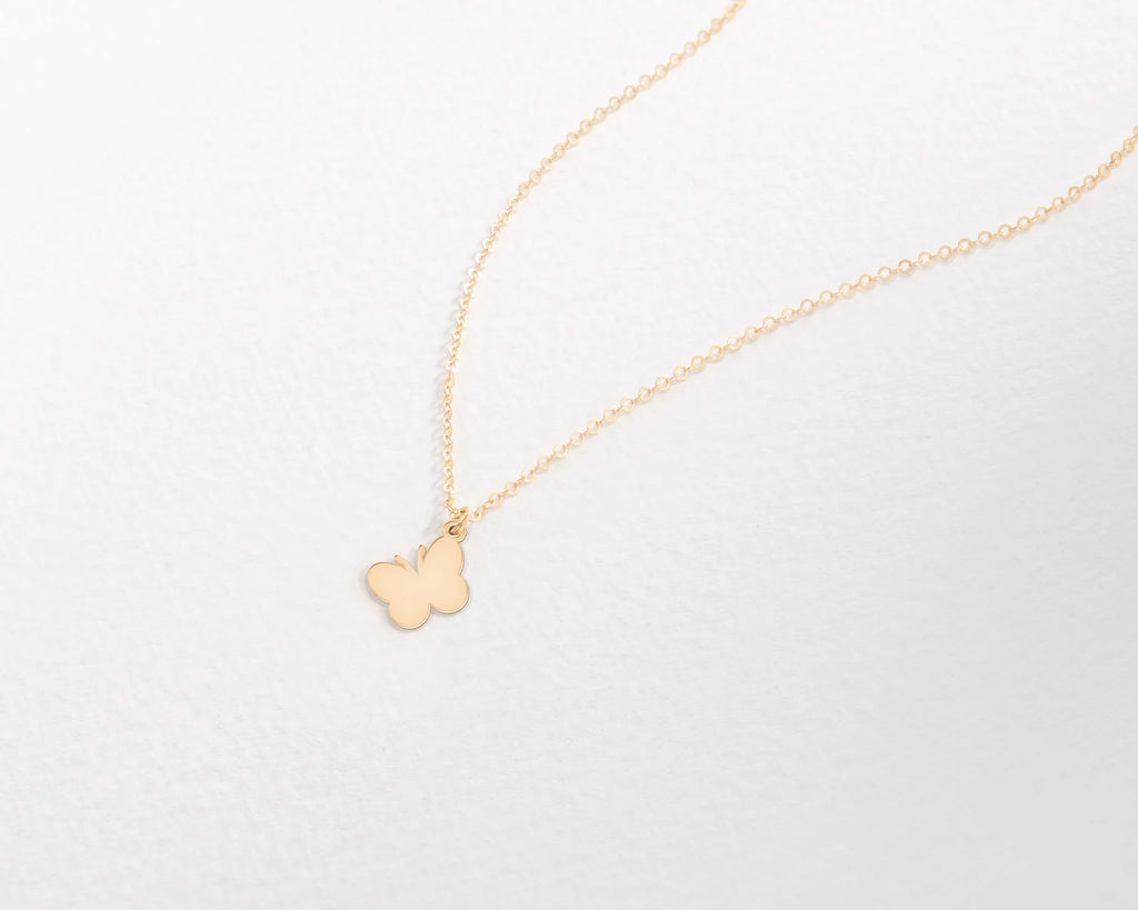 Butterfly Dainty Charm 925 Sterling Silver Pendant