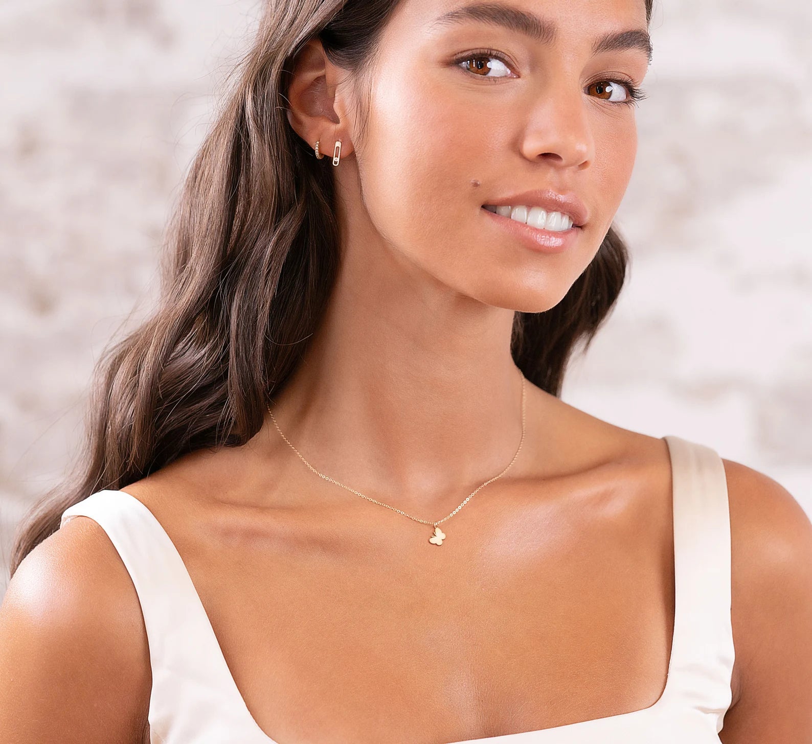 Butterfly Dainty Charm 925 Sterling Silver Pendant