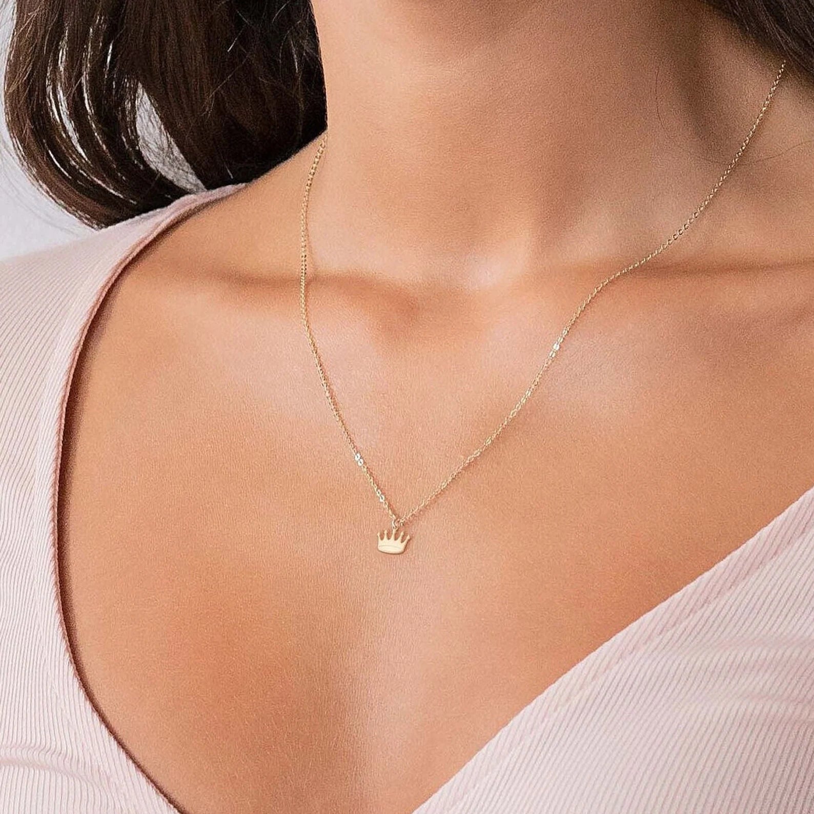 Crown Queen / Princess 925 Sterling Silver Pendant