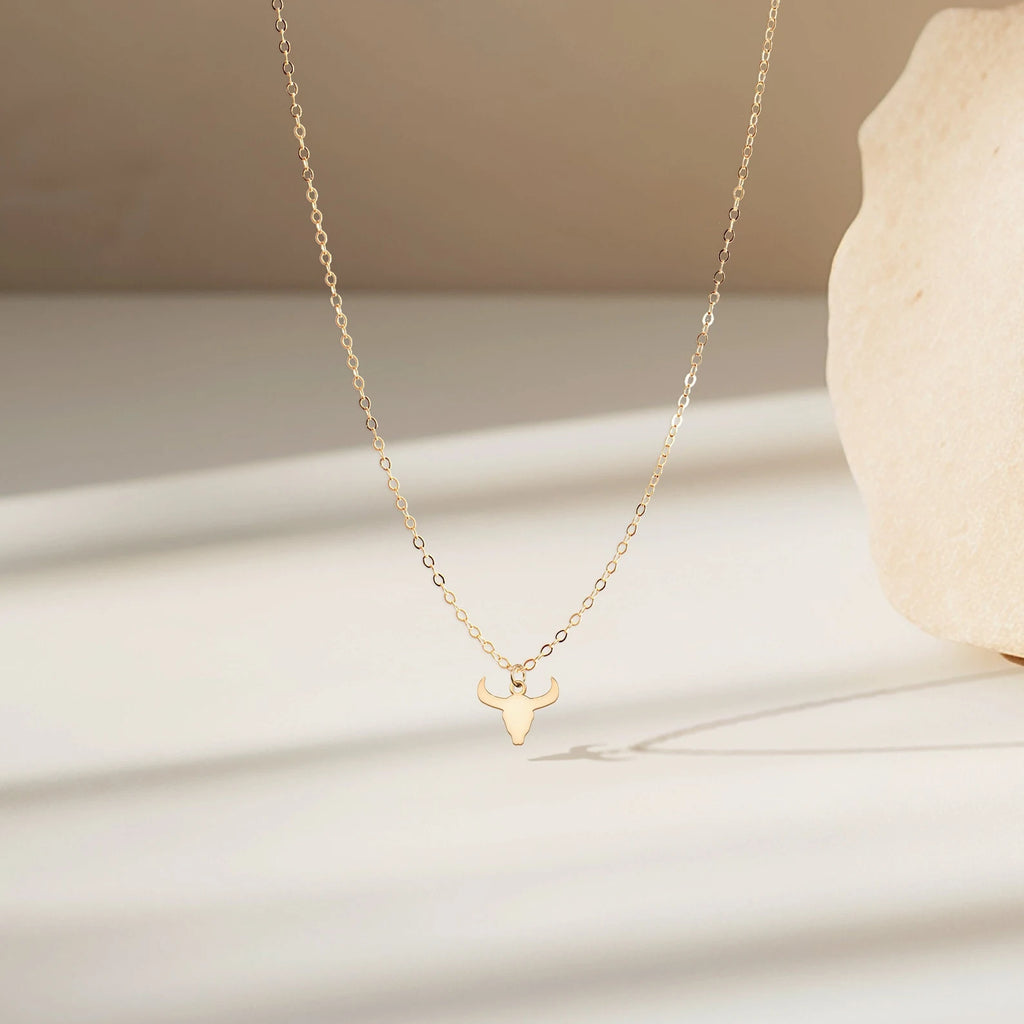 Bull Skull 925 Sterling Silver Pendant