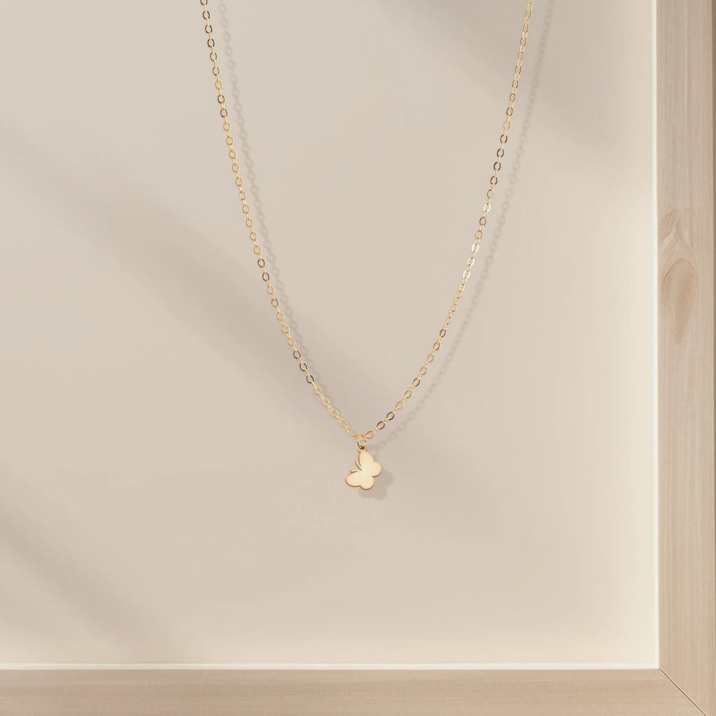 Butterfly Dainty Charm 925 Sterling Silver Pendant