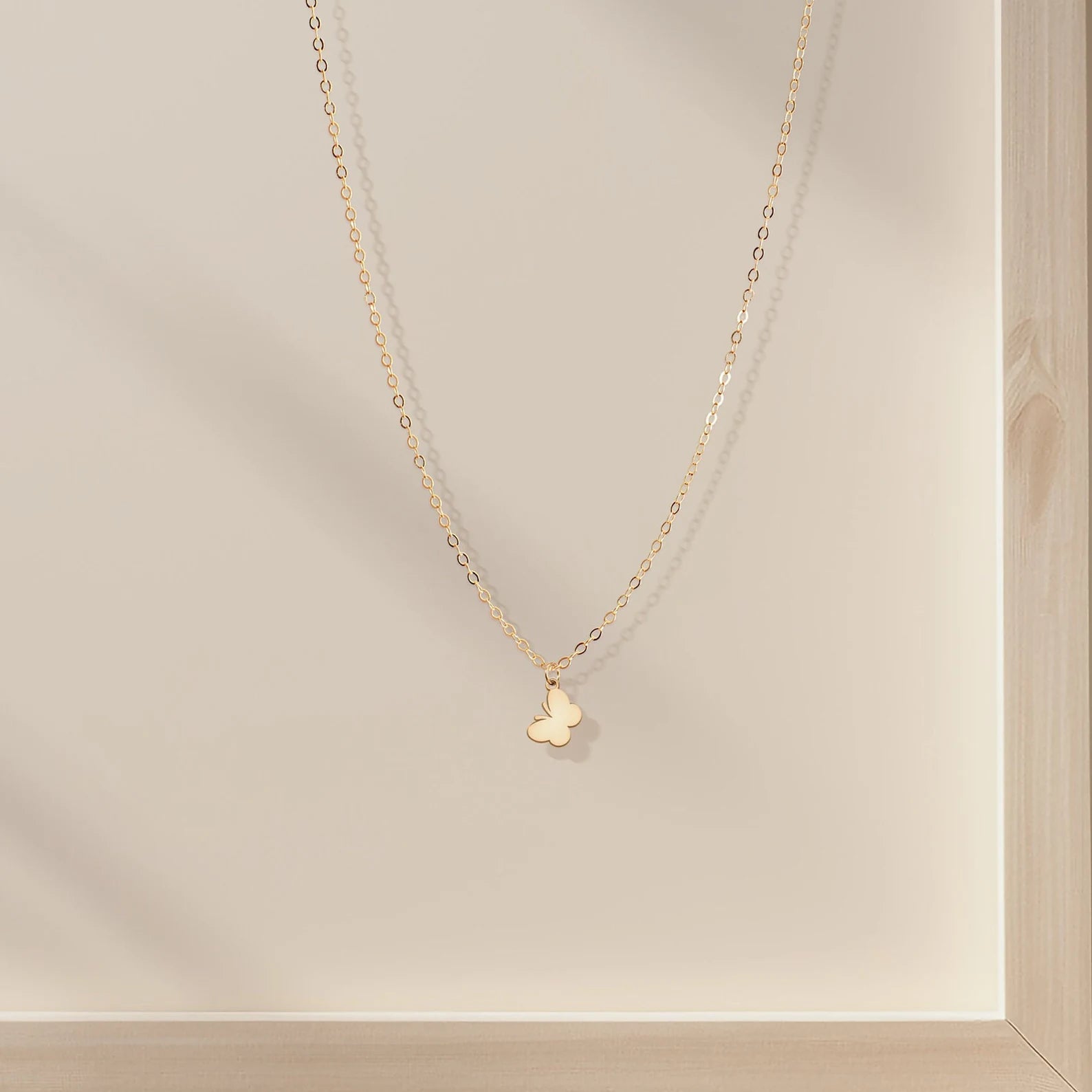 Butterfly Dainty Charm 925 Sterling Silver Pendant