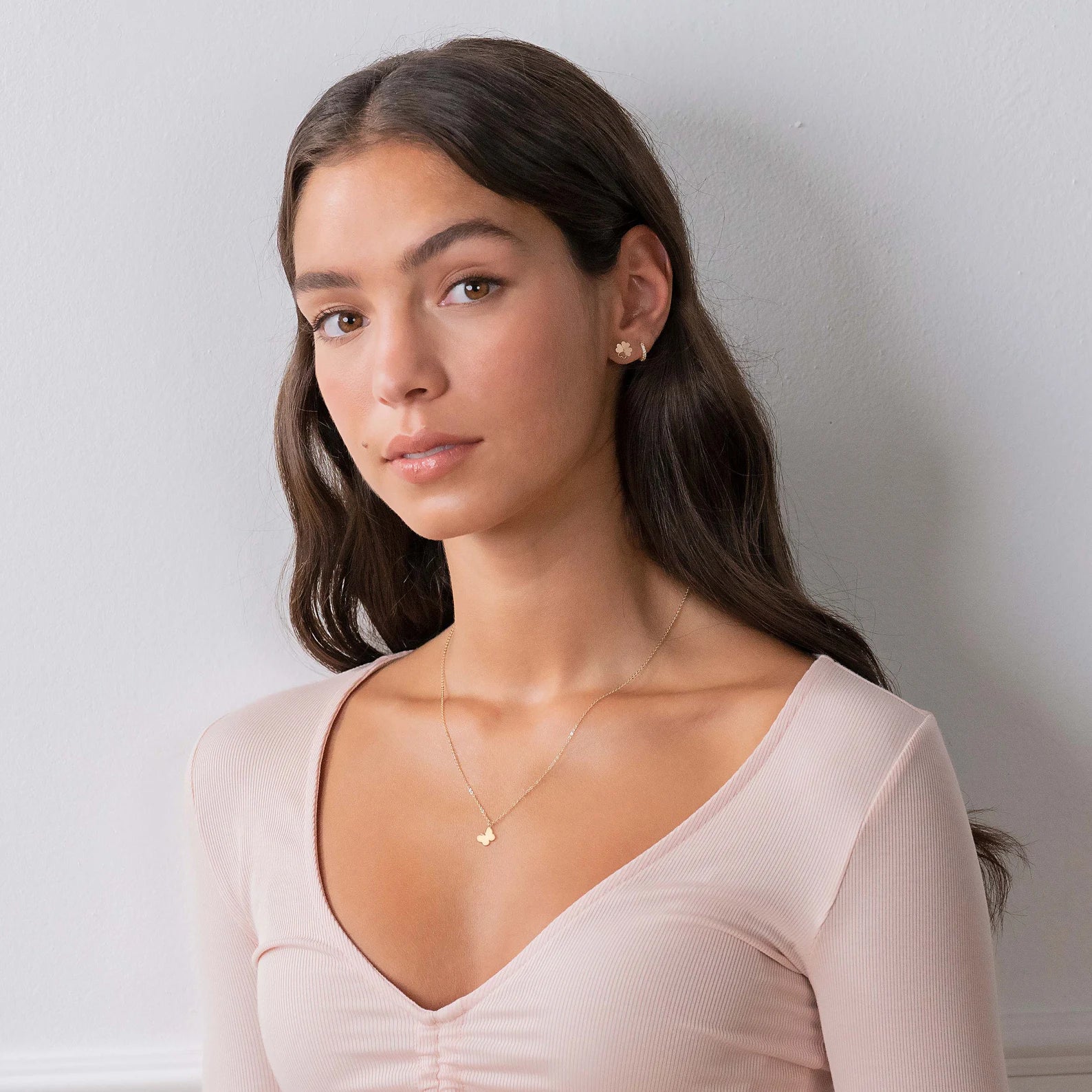 Butterfly Dainty Charm 925 Sterling Silver Pendant