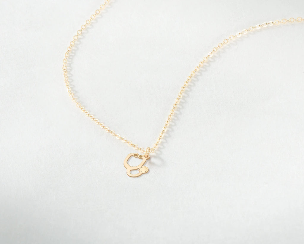 Stethoscope Doctor 925 Sterling Silver Pendant