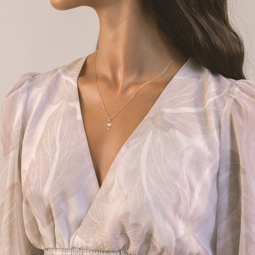 Tiny Girls Fairy 925 Sterling Silver Pendant