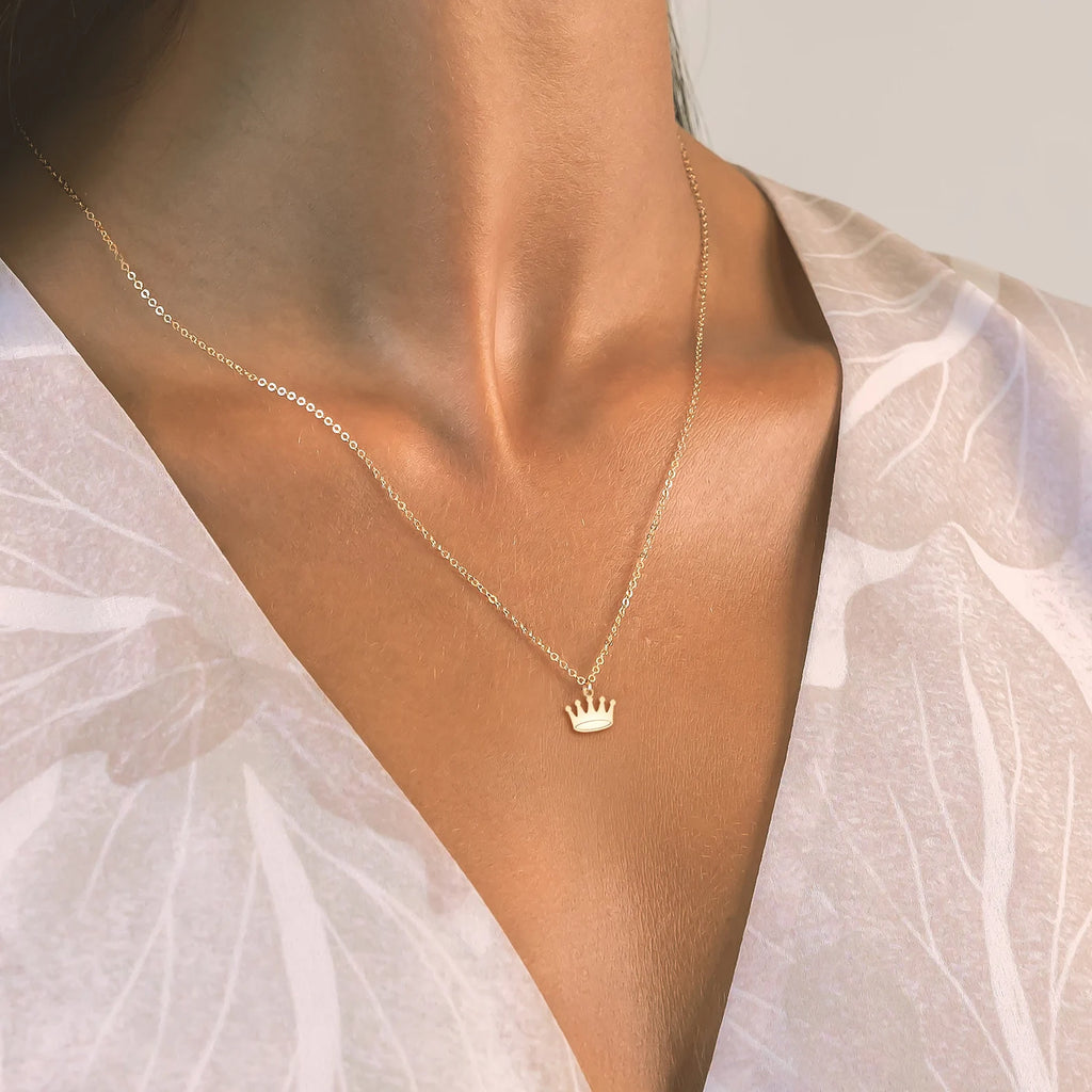 Crown Queen / Princess 925 Sterling Silver Pendant