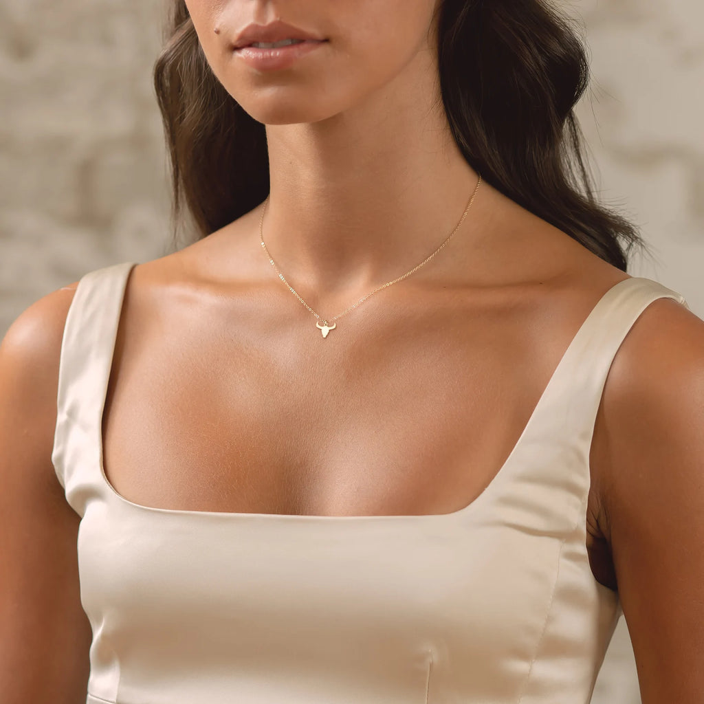 Bull Skull 925 Sterling Silver Pendant