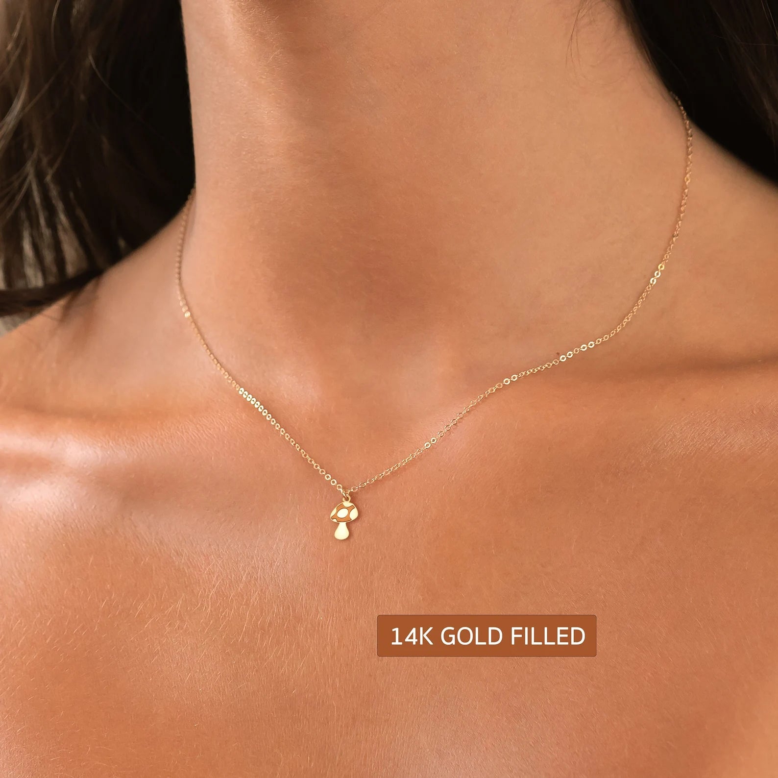 Magic Mushroom 925 Sterling Silver Pendant