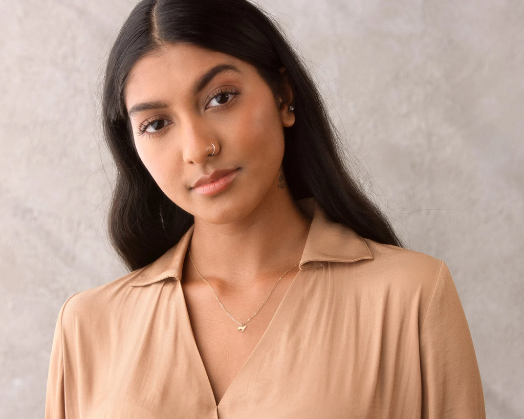 Wolf Animal Dainty 925 Sterling Silver Pendant