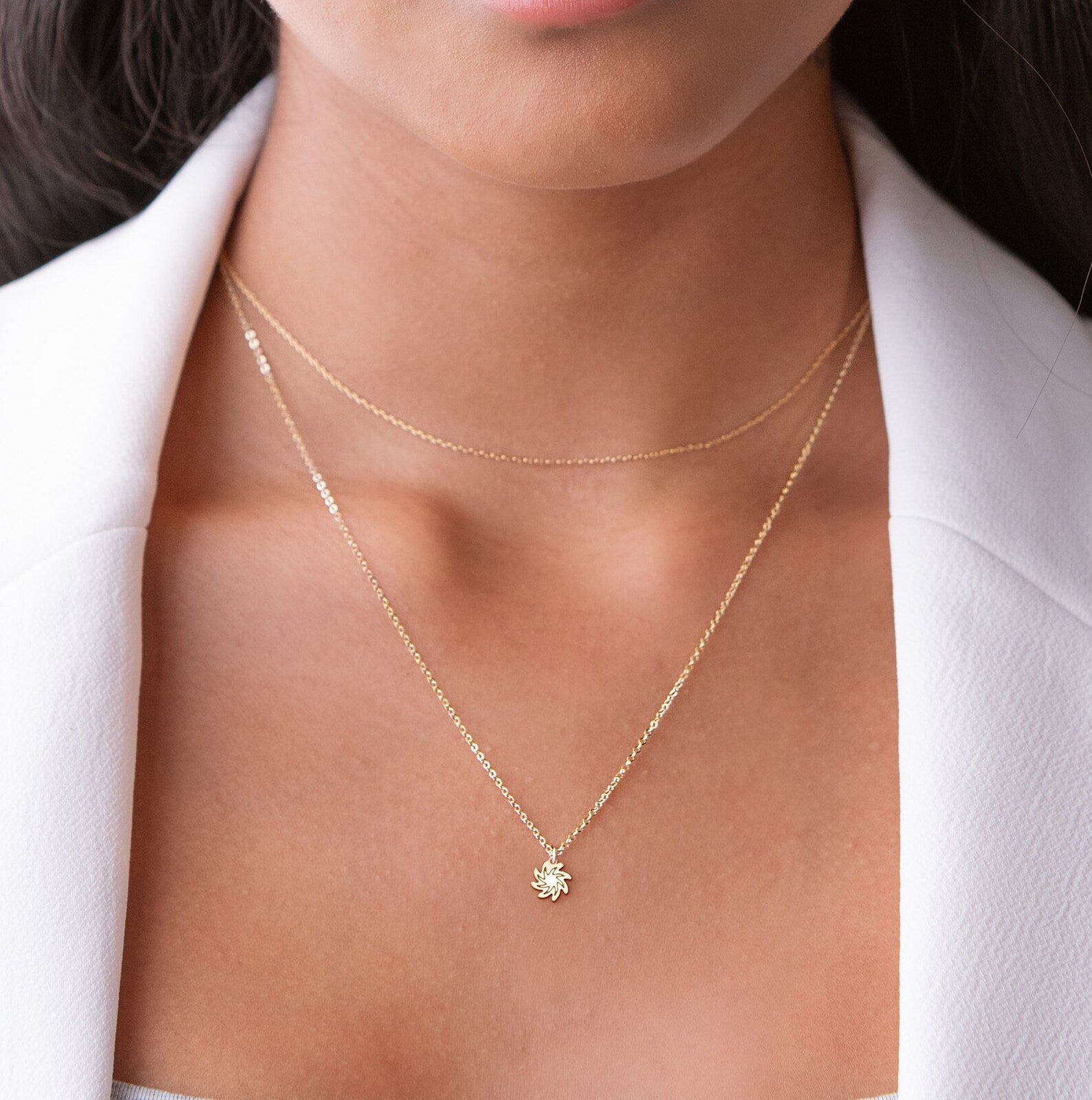 Cosmic Spiral 925 Sterling Silver Pendant