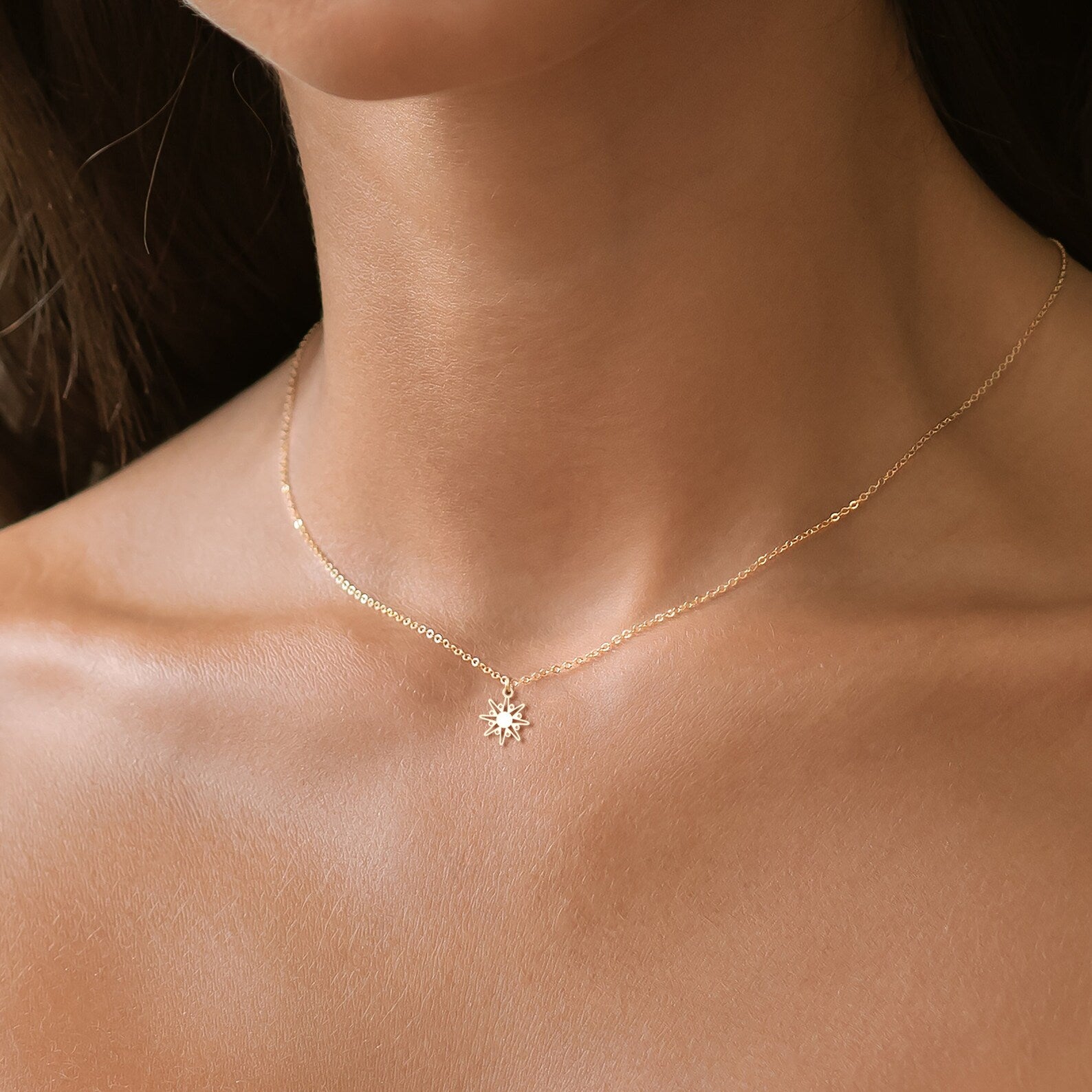 Celestial Star 925 Sterling Silver Pendant