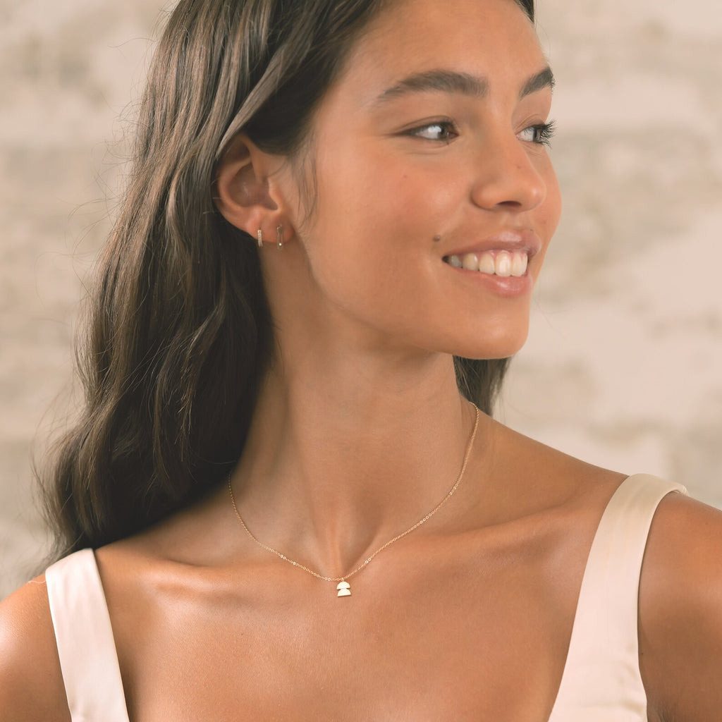 Geometry 2 Domes 925 Sterling Silver Pendant