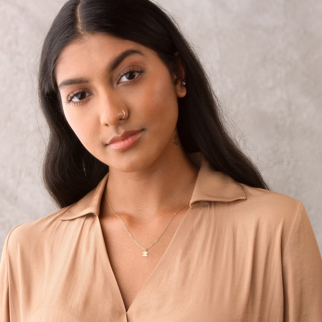 Geometry 2 Domes 925 Sterling Silver Pendant