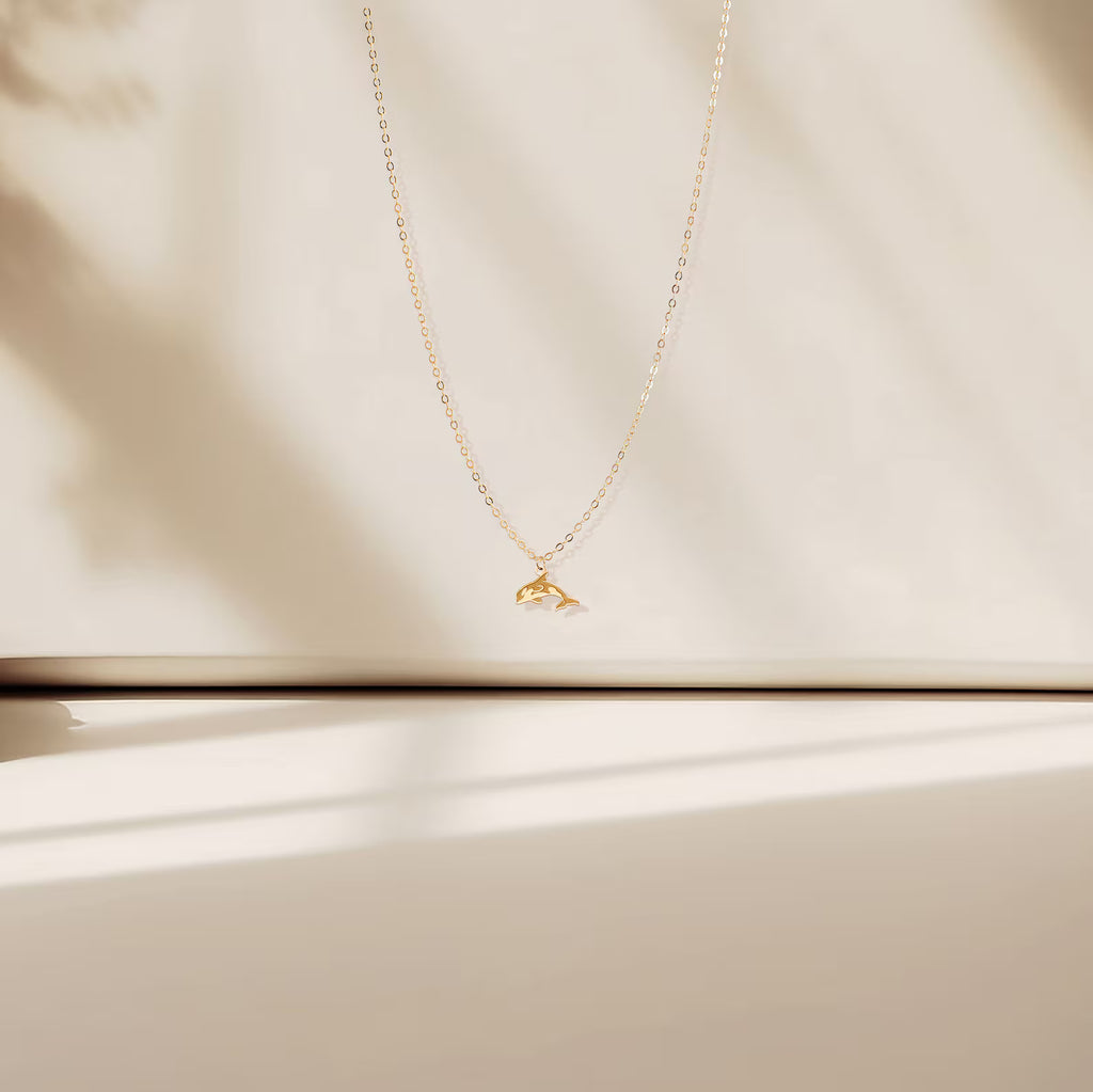 Orca Necklace Killer Whale 925 Sterling Silver Pendant