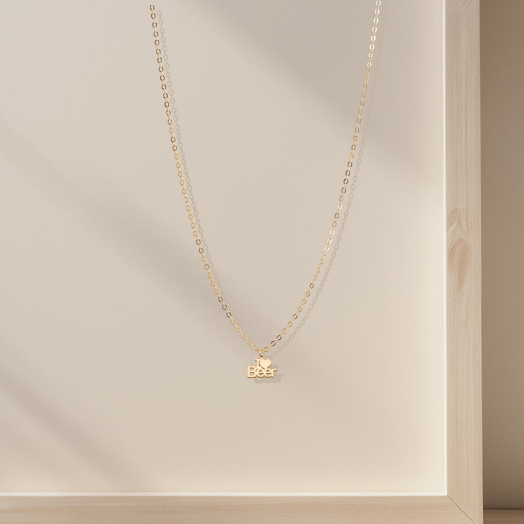 Beer Lover 925 Sterling Silver Pendant