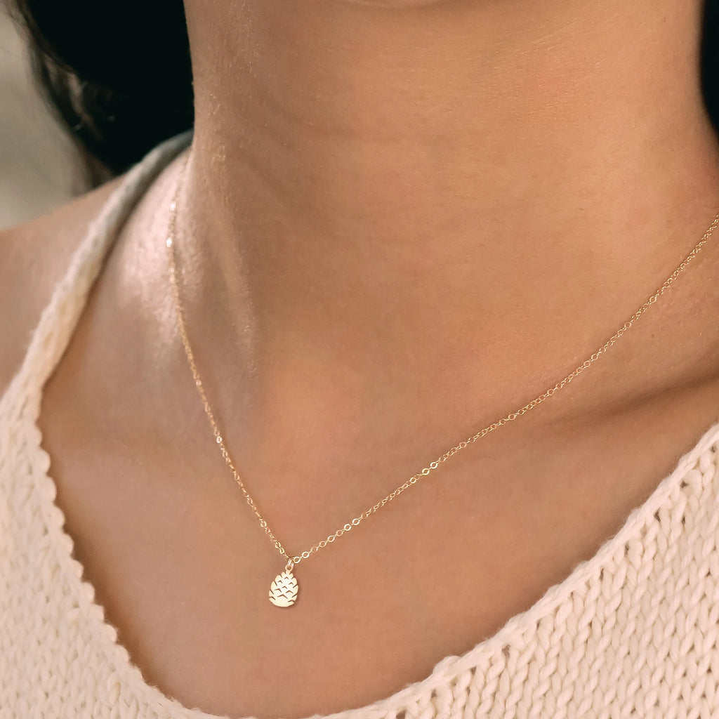 Pinecone 925 Sterling Silver Pendant