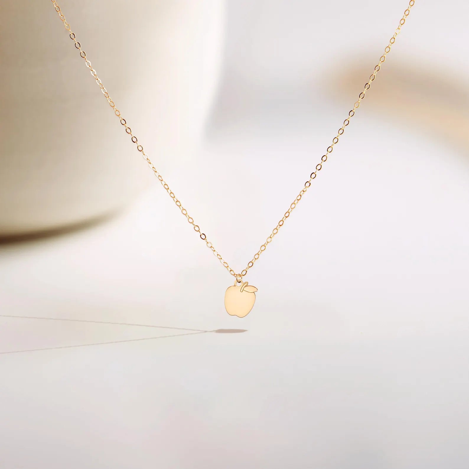 Apple Charm 925 Sterling Silver Pendant