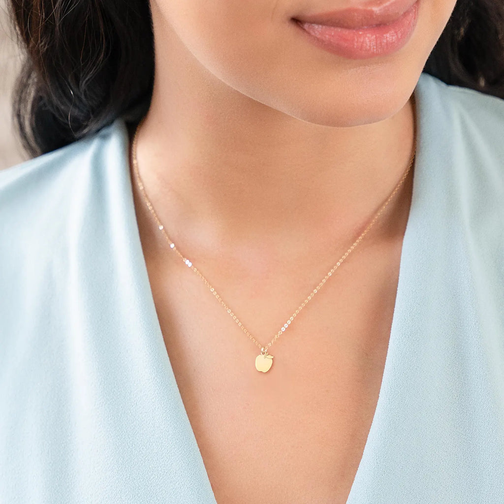 Apple Charm 925 Sterling Silver Pendant