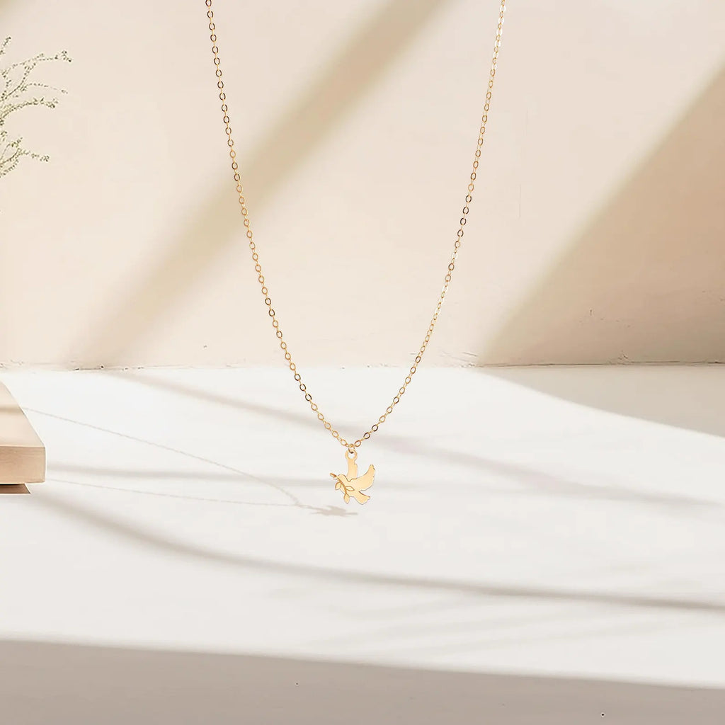 Dove of Peace 925 Sterling Silver Pendant