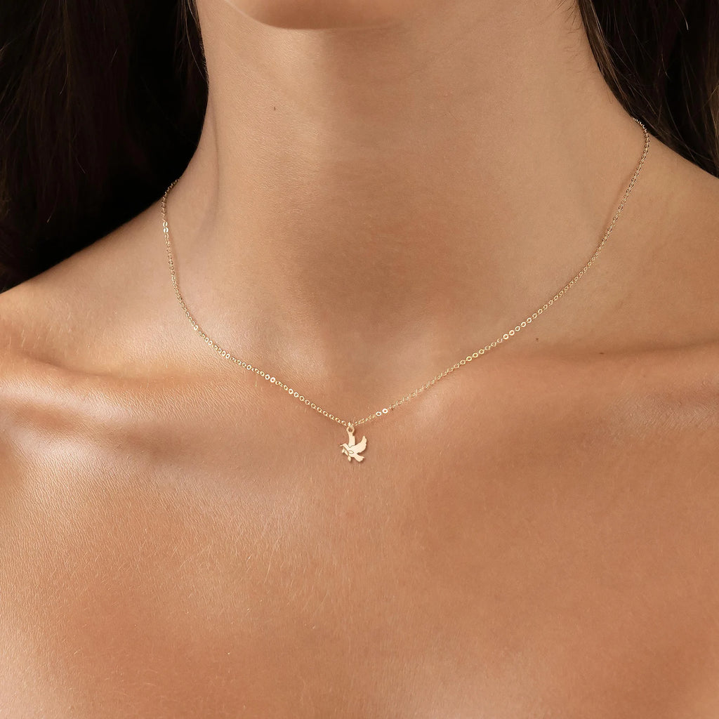 Dove of Peace 925 Sterling Silver Pendant