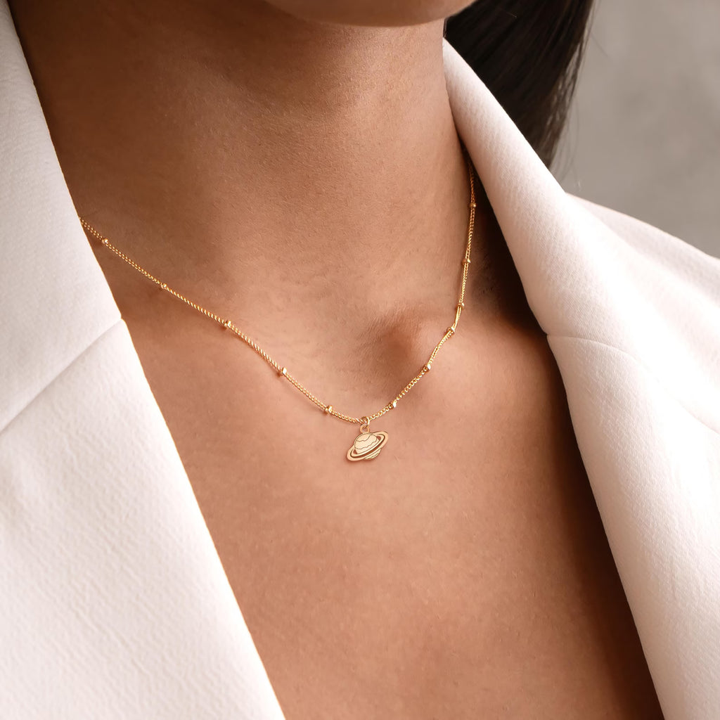Saturn 925 Sterling Silver Pendant
