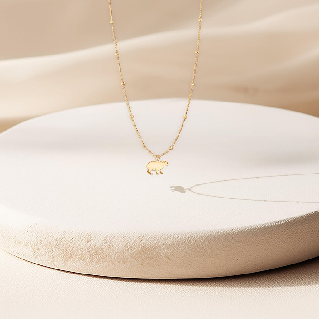 Capybara 925 Sterling Silver Pendant