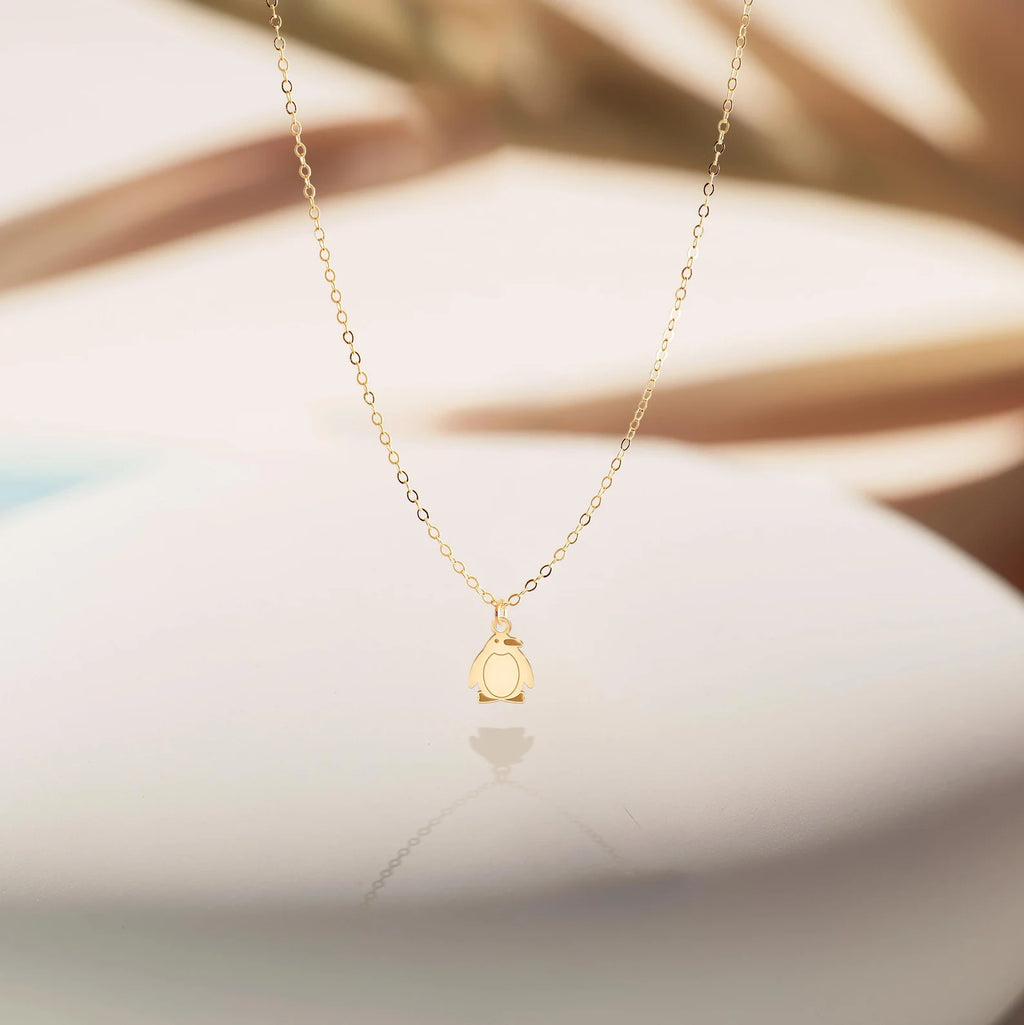 Penguin Bird Jewellery 925 Sterling Silver Pendant