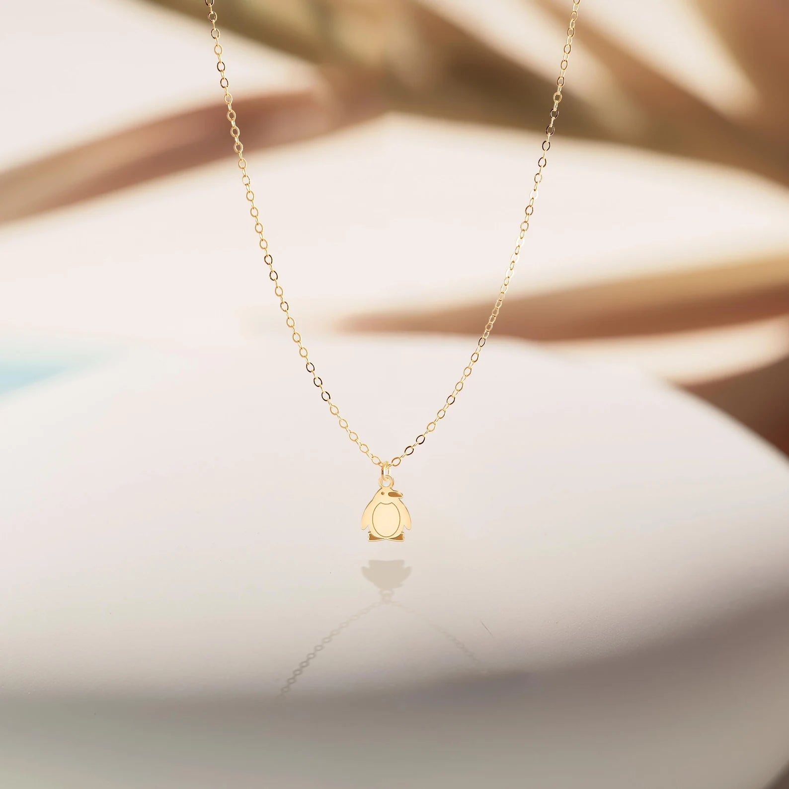 Penguin Bird Jewellery 925 Sterling Silver Pendant