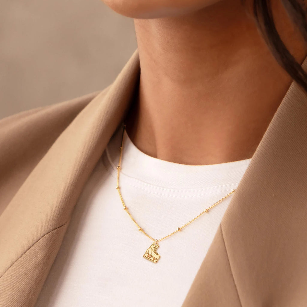 Hockey 925 Sterling Silver Pendant