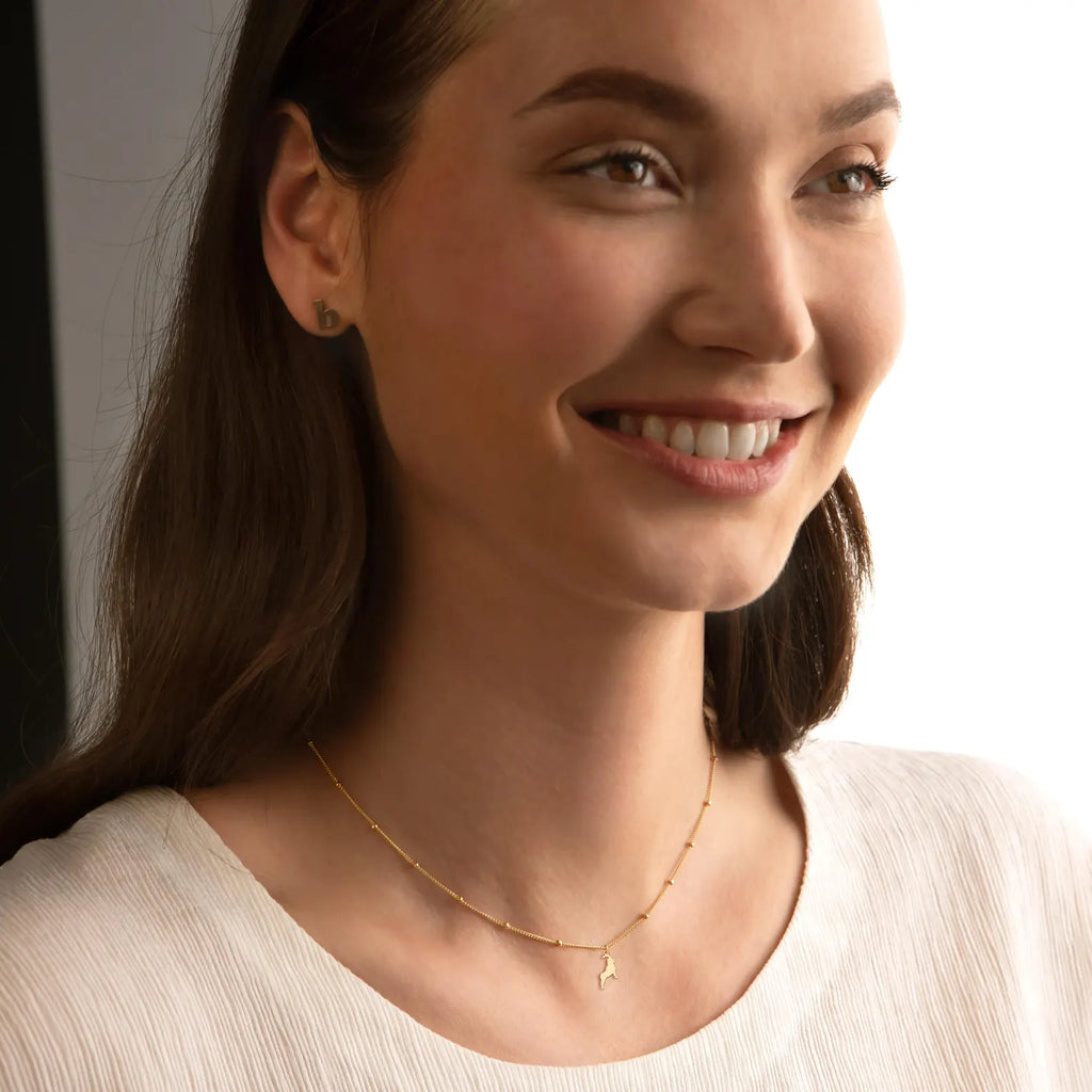 Goat Charm zodiac Jewellery 925 Sterling Silver Pendant