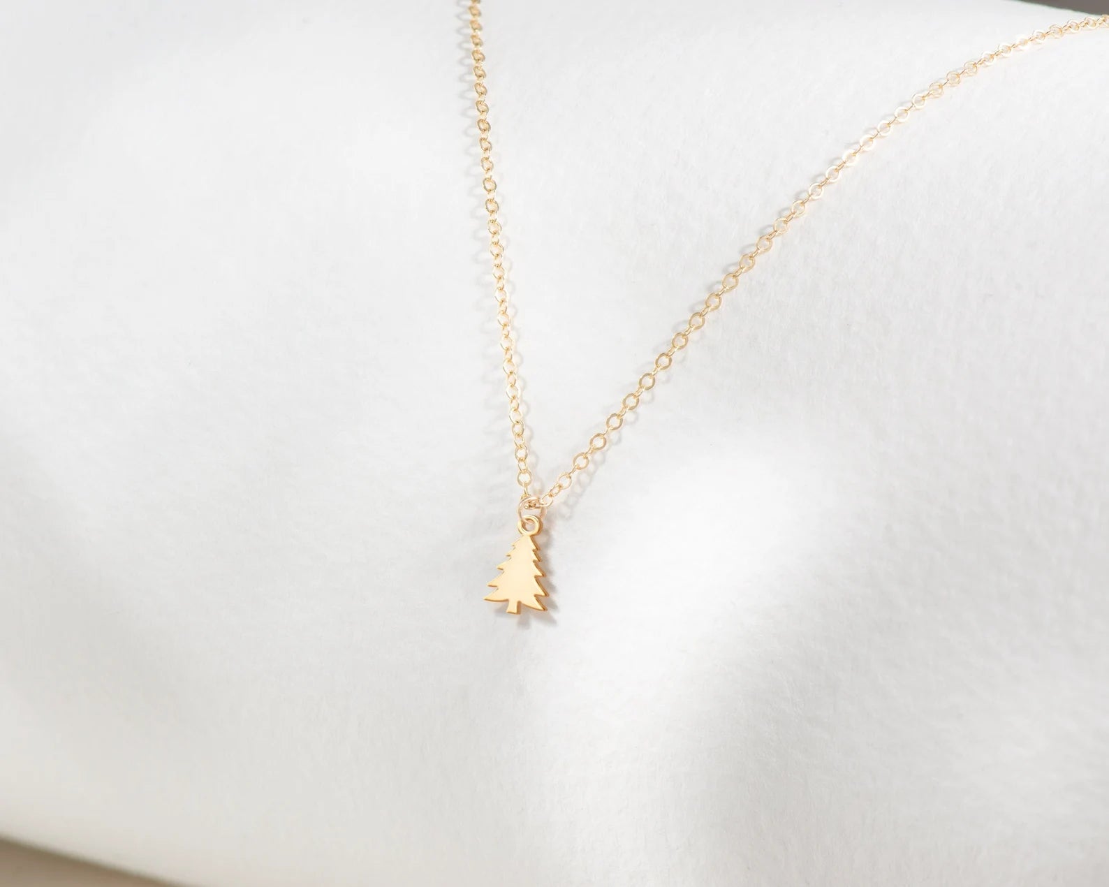 Pine Tree Pendant Nature Jewelry 925 Sterling Silver Pendant